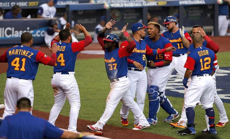 Venezuela venció a Italia en Clásico Mundial de Béisbol