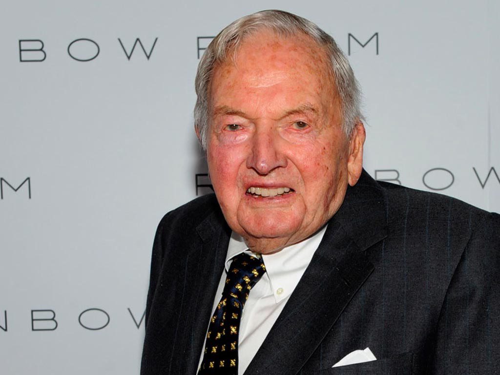 Murió David Rockefeller, «el último millonario y filántropo»