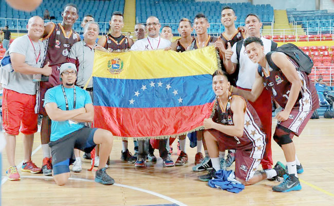 Venezuela se bañó de oro y plata en baloncesto