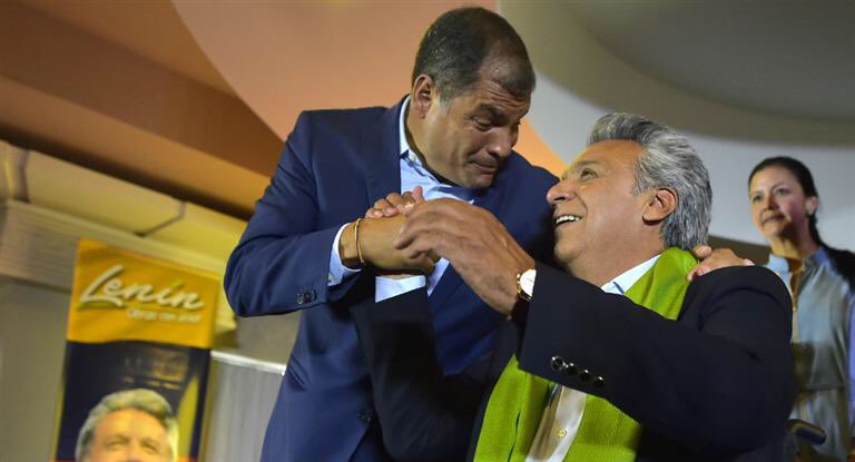 Lenín Moreno, virtual ganador de la elección presidencial de Ecuador