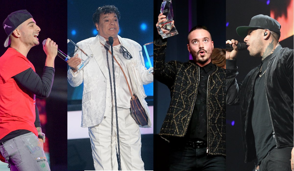 Juan Gabriel, J Balvin y Maluma, entre los nominados a los premios Billboard