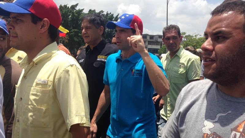 Capriles: Si gobierno respetara la Constitución no hubiera nadie en la calle protestando
