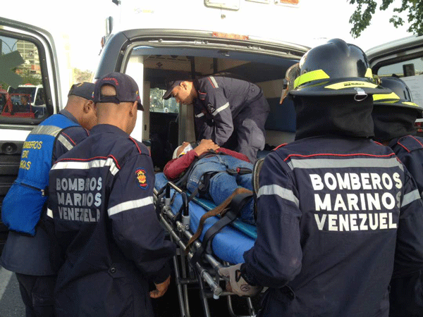 Motorizado arrolló a peatón en Los Corales