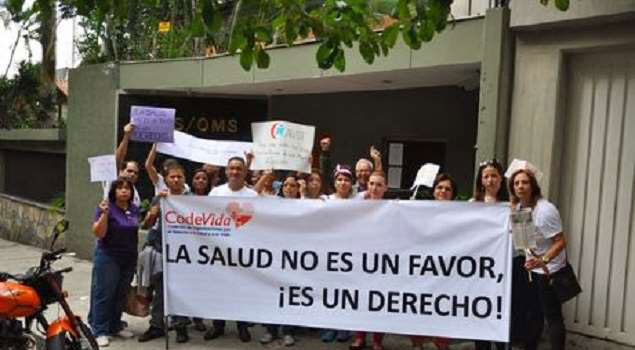 Gremios de la salud toman la calle en defensa del derecho a la vida