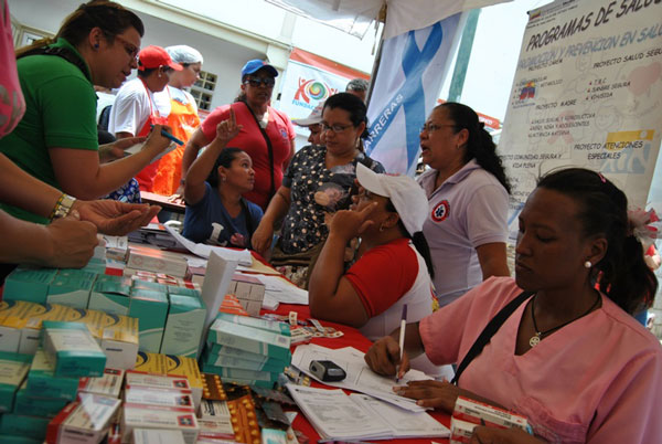 Hoy jornada de salud  en la OPPE 25 de Tanaguarena