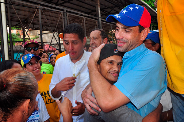 Capriles y Olivares estuvieron en La Guaira arriba