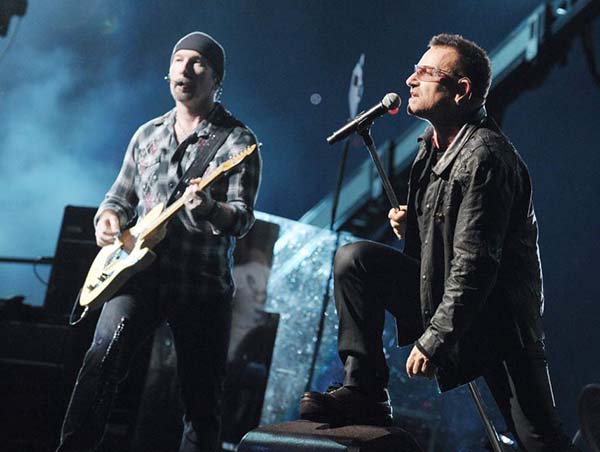 U2 gana mejor gira en los Music Award 2017
