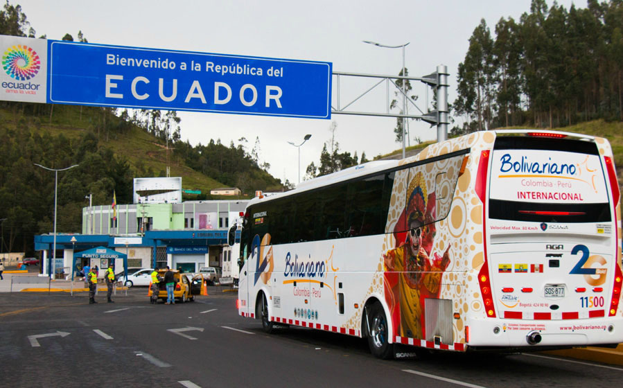 Venezolanos llegaron a Ecuador tras odisea en Colombia