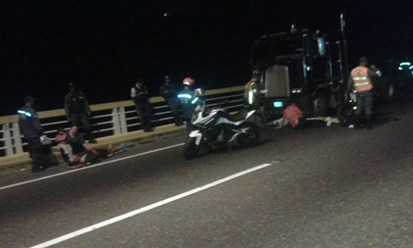 Un joven muerto y tres heridos  deja colisión en la autopista