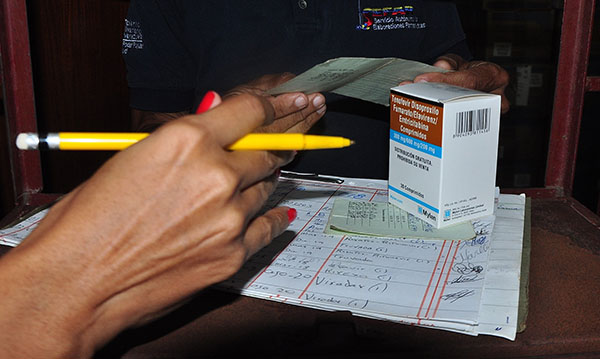 Medicamentos controlados llegan a la Sanidad