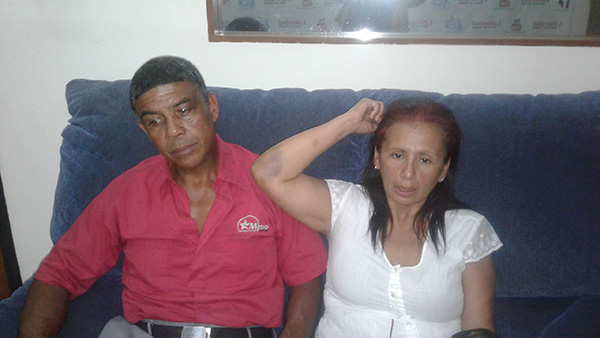 Funcionarios de Polivargas golpearon a familia de Charallave