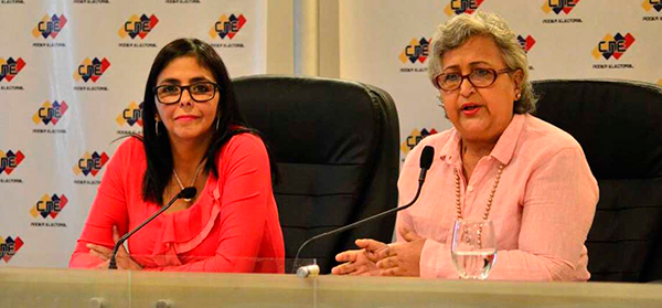 Lucena: No van las megaelecciones el 22-A