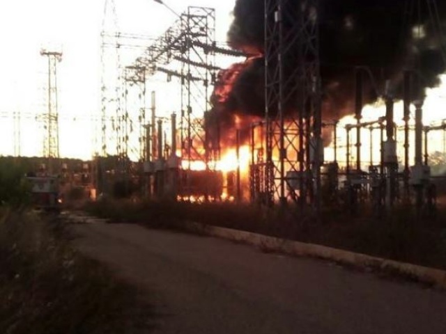 Explosión de condensador en Yaracuy ocasionó apagón en ocho estados