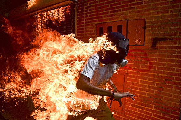 Fotógrafo venezolano opta al World Press Photo