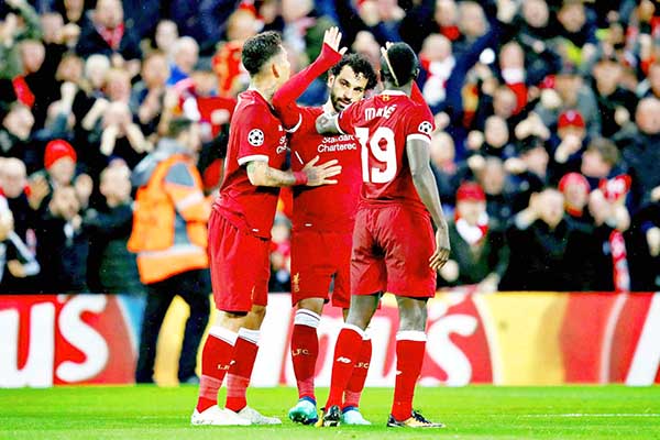 Liverpool acaricia la final de la Champions
