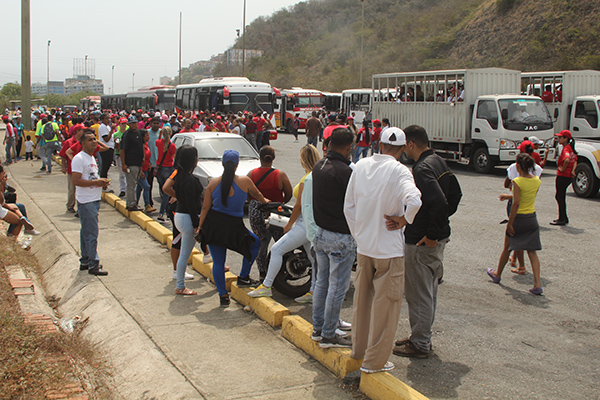 PSUV movilizó 4 mil simpatizantes  a la marcha por el Día del Trabajador