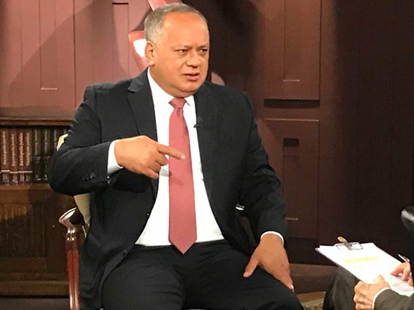 Cabello: EEUU hará todo lo imposible  para que no haya elecciones