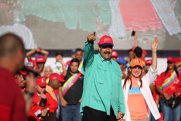 Maduro llamó a militantes del PSUV  a “buscar” votos para su reelección