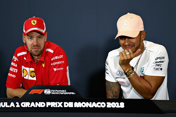 Vettel busca frenar el impulso de Hamilton