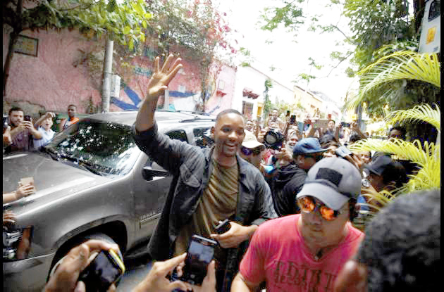 Will Smith se bailó Cartagena