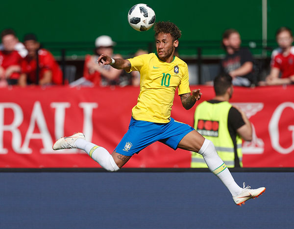 Brasil baila a Austria al ritmo de Neymar