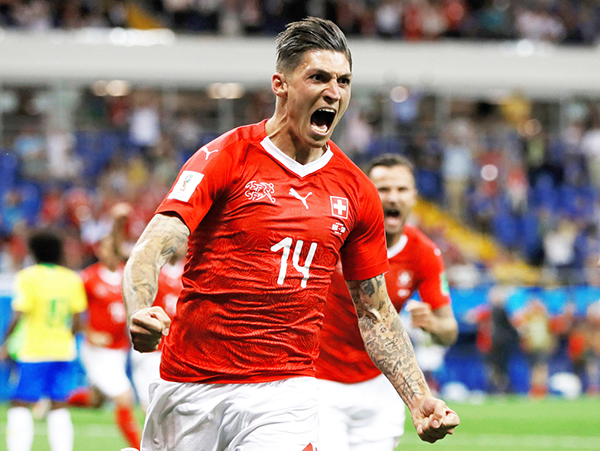 Suiza le arruina el debut a Brasil