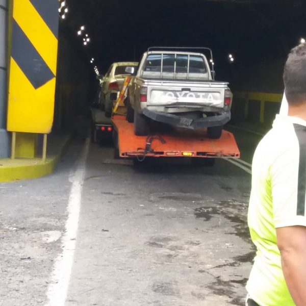 Dos embarazadas heridas en choque