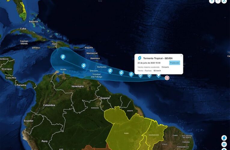 Tormenta Tropical Gonzalo podría tocar costas venezolanas