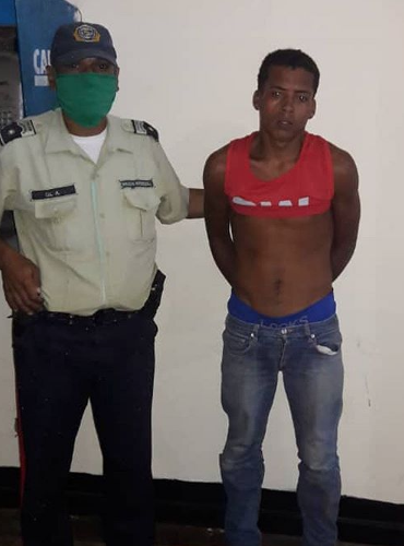 Capturan a atracador en Cerro Caído