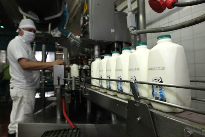 Bajó la demanda de productos lácteos