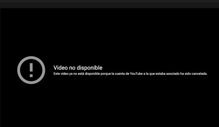 YouTube canceló el canal de VTV