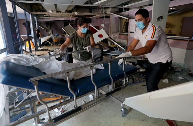 OMS: Más de la mitad de los hospitales de Beirut no funcionan