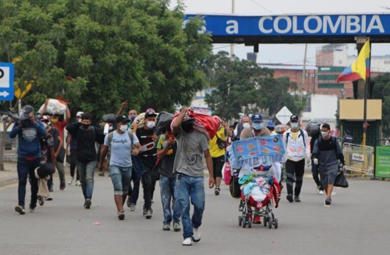 Más de 95.000 venezolanos han retornado desde Colombia por la pandemia