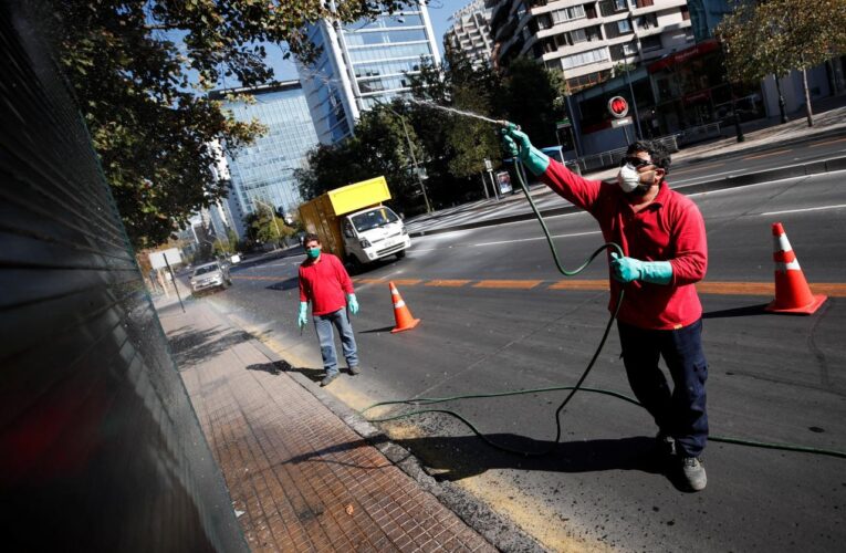 Crece velocidad de contagio en Santiago de Chile