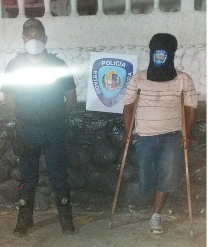 El Mocho tenía 15 detenciones y lo buscaban en Guarenas