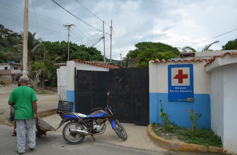 Sin medicamentos se encuentra el modulo de Barrio Adentro de Las Salinas
