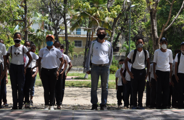 PoliGuaira promueve valores en niños y adolescentes de la Brigada Juvenil de Seguridad