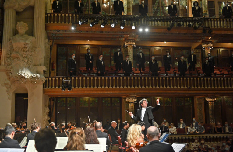 Gustavo Dudamel dirigió la Novena Sinfonía con la Orquesta Sinfónica de Galicia