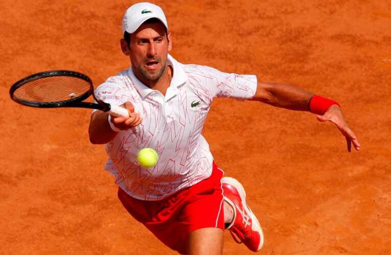 Djokovic tuvo un debut cómodo en Roma