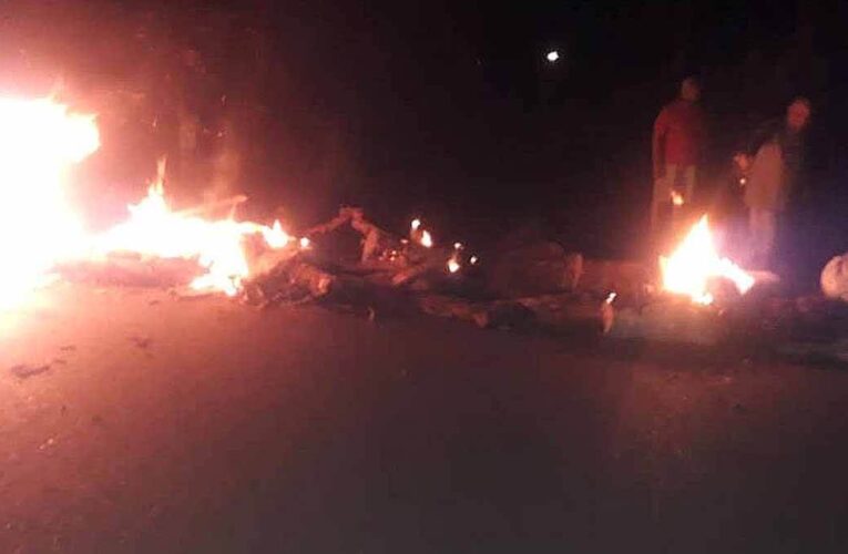 Zulianos protestaron tras apagón de 12 horas
