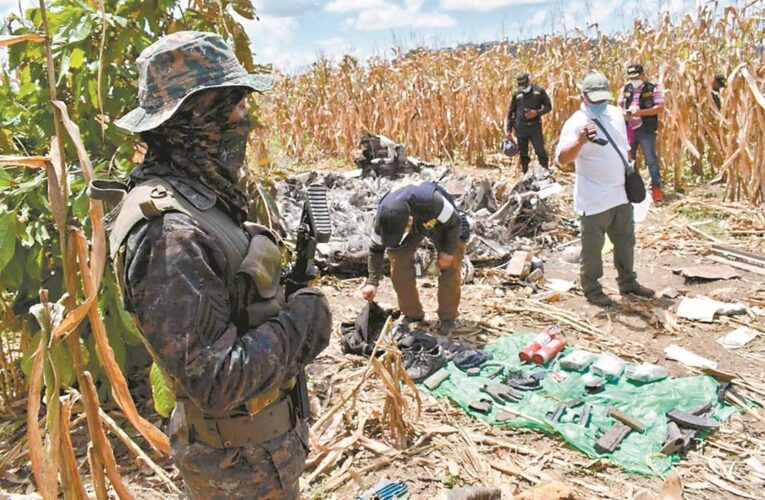 Cuatro muertos en accidente de avión con droga salido de Venezuela