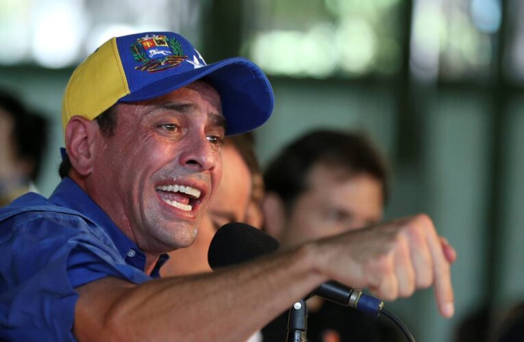 Capriles: “Hay que luchar por condiciones”