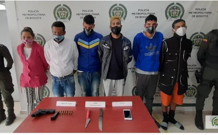 Cae banda de secuestradores venezolanos en Bogotá