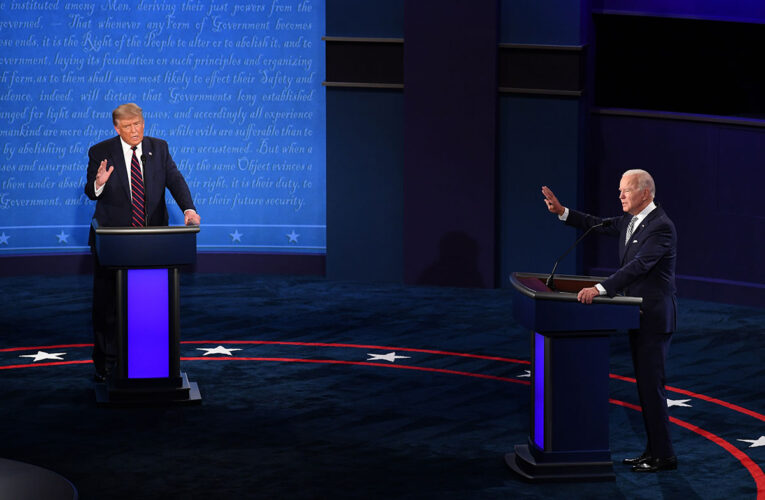 «Empate técnico» en el debate Biden-Trump