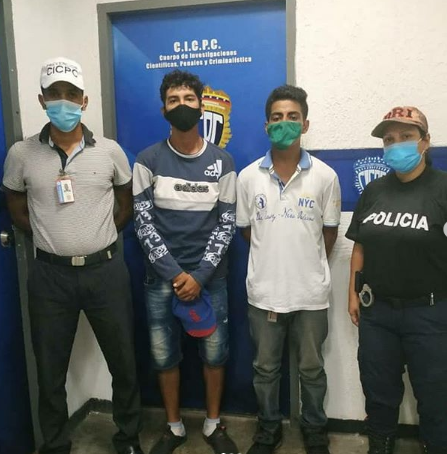 Presos dos integrantes de «Los Charleros» por robo en la Caracas-La Guaira