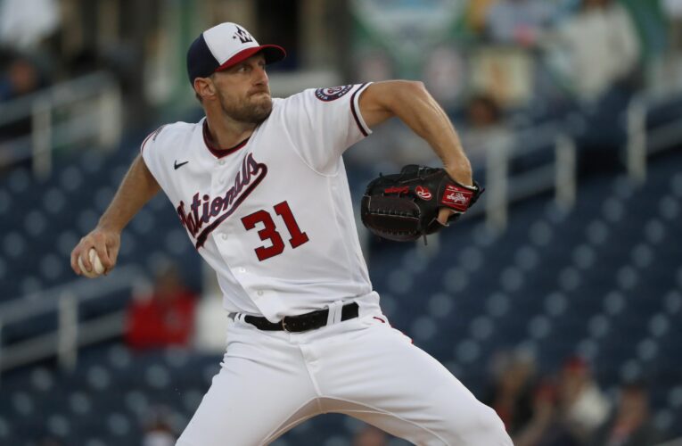 Scherzer ponchó a diez y superó a Koufax