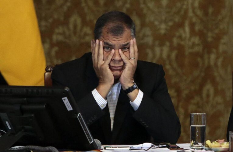 Justicia ecuatoriana confirma condena contra Correa