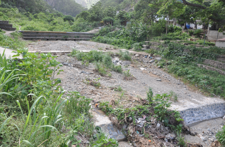 Maleza y sedimentos se apoderan del río Piedra Azul