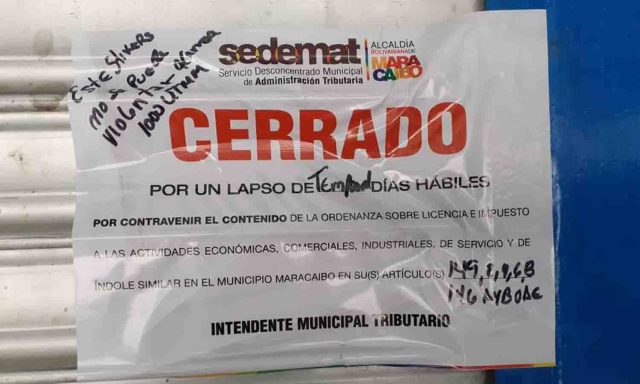 Fedecámaras Zulia denunció el cierre de al menos 70 empresas en Maracaibo
