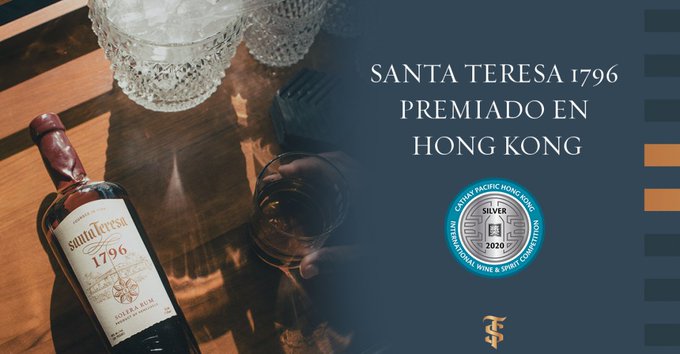Ron Santa Teresa ganó premio internacional en China